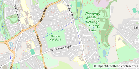 Map of Stoke-on-Trent