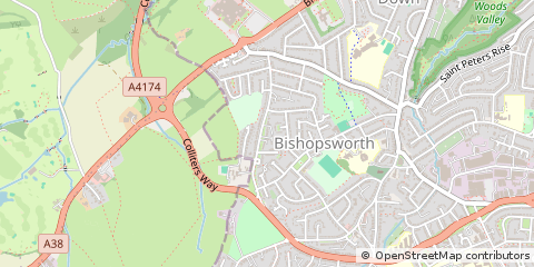 Map of Bristol, Avon