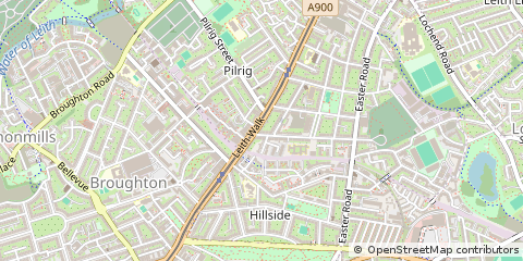 Map of Edinburgh, Midlothian