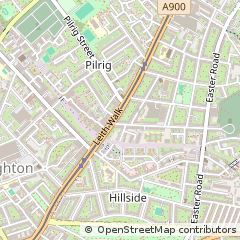 Map of Edinburgh, Midlothian