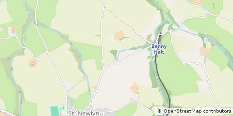 Map of Cornwall