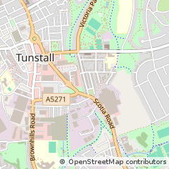Map of Stoke-on-Trent