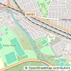 Map of Cardiff