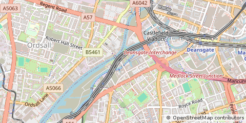 Map of Manchester