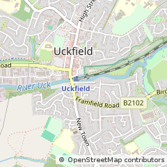 Map of Uckfield