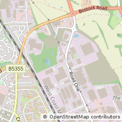 Map of Winsford, Cheshire