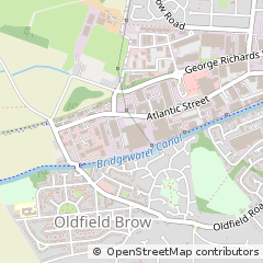 Map of Altrincham