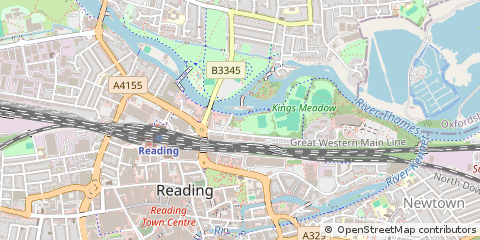 Map of Reading