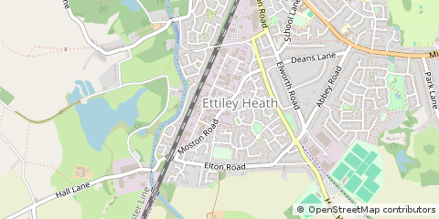 Map of Sandbach