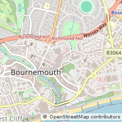 Map of Bournemouth