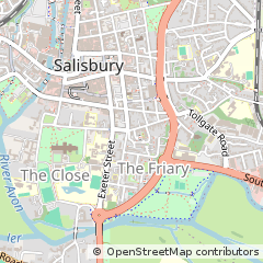 Map of Salisbury