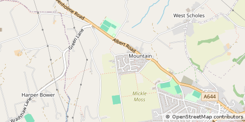Map of Bradford