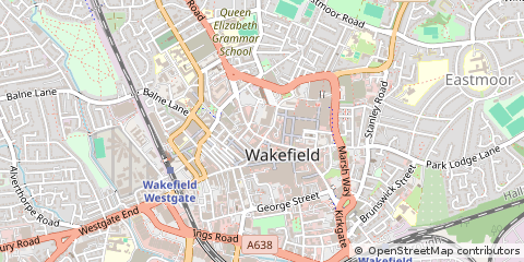 Map of Wakefield