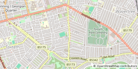 Map of Liverpool