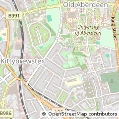 Map of Aberdeen