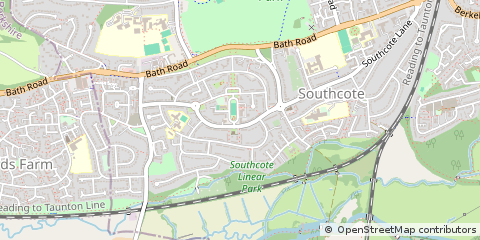 Map of Reading