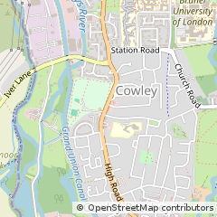 Map of Uxbridge
