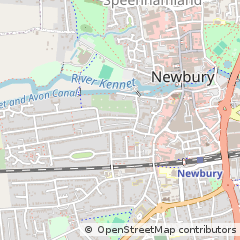 Map of Newbury