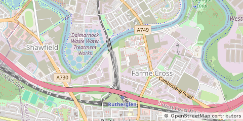 Map of Glasgow