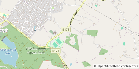 Map of Hillsborough