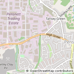 Map of Kingswinford, West Midlands