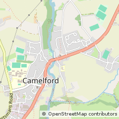 Map of Cornwall