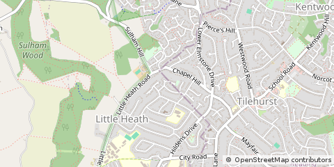 Map of Reading