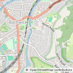 Map of Bath, Bath and North East Somerset