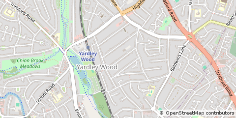 Map of Birmingham