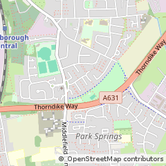Map of Gainsborough