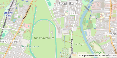 Map of York, North Yorkshire