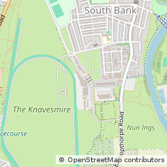 Map of York, North Yorkshire