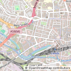 Map of Leeds