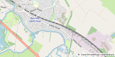 Map of Loughborough