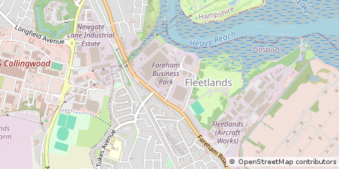 Map of Gosport, Hampshire