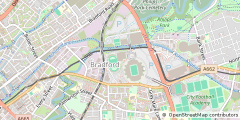 Map of Manchester