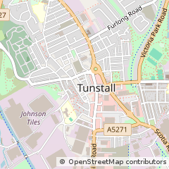 Map of Stoke on Trent