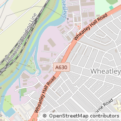 Map of Doncaster, South Yorkshire