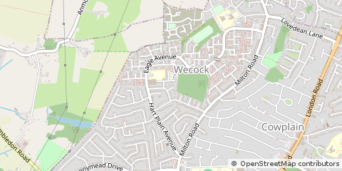 Map of Waterlooville