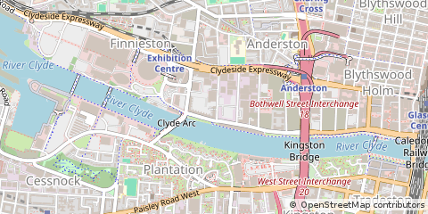 Map of Glasgow