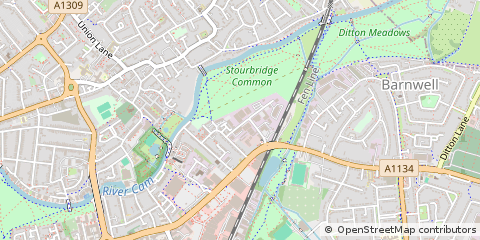Map of Cambridge