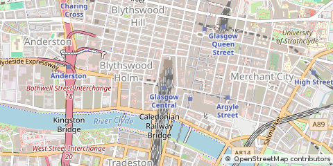Map of Glasgow