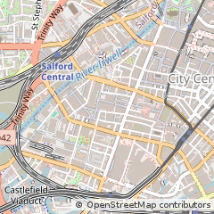 Map of Manchester, Greater Manchester