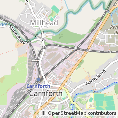 Map of Carnforth, Lancashire