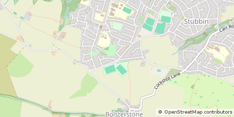 Map of Sheffield