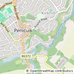 Map of Penicuik