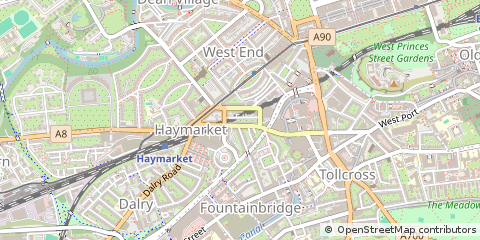 Map of Edinburgh