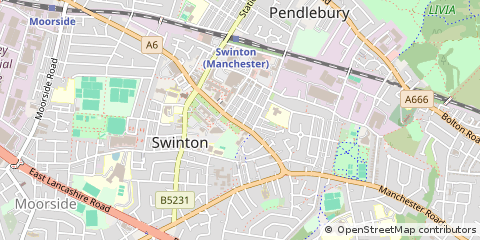 Map of Manchester
