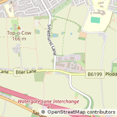 Map of Bolton, Lancashire