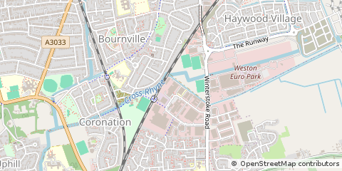 Map of Weston-Super-Mare